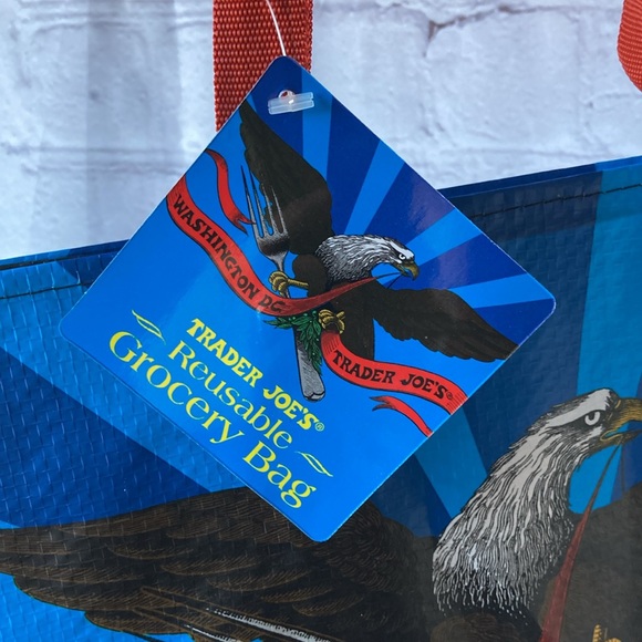 Trader Joes 2024 Washington DC Top Secret Reusable shopping Bag Tote NWT! - Picture 6 of 8